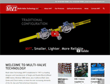 Tablet Screenshot of multivalve.com